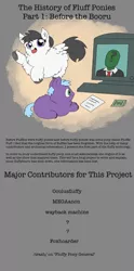 Size: 1100x2220 | Tagged: safe, artist:ohnoplsno, derpibooru import, fluffy pony, comic:history of fluffy ponies, series:history of fluffy ponies, fluffy pony original art, history, image, meta, png