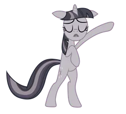 Size: 3827x3440 | Tagged: safe, artist:reallyunimportant, artist:wardex101, derpibooru import, edit, twilight sparkle, unicorn, the crystal empire, absurd resolution, bipedal, discorded, discorded twilight, female, image, png, sad, simple background, singing, solo, standing on two hooves, transparent background, unicorn twilight, vector