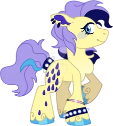 Size: 1280x1415 | Tagged: safe, artist:rohans-ponies, derpibooru import, lemon drop, pony, deviantart watermark, g1, image, obtrusive watermark, png, simple background, solo, transparent background, watermark