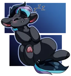 Size: 1123x1199 | Tagged: safe, artist:vulpiedy, derpibooru import, oc, oc:little night, pegasus, pony, cute, image, png, sleeping, solo