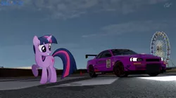 Size: 474x266 | Tagged: safe, derpibooru import, fluttershy, pinkie pie, rainbow dash, rarity, twilight sparkle, twilight sparkle (alicorn), alicorn, unicorn, rartwi, female, flutterdash, gran turismo, image, jpeg, lesbian, nissan skyline, pinkiedash, shipping, twidash