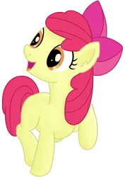 Size: 1700x2400 | Tagged: safe, artist:transparentpony, derpibooru import, apple bloom, earth pony, pony, female, filly, image, png, simple background, transparent background