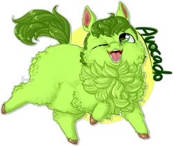 Size: 1086x919 | Tagged: safe, artist:pumpiikin, derpibooru import, oc, oc:avocado, unofficial characters only, fluffy pony, series:little avocado, fluffy pony original art, hugbox, image, png