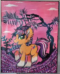 Size: 2486x3099 | Tagged: safe, artist:annuthecatgirl, derpibooru import, sunny starscout, pony, g5, image, jpeg, painting, solo, traditional art