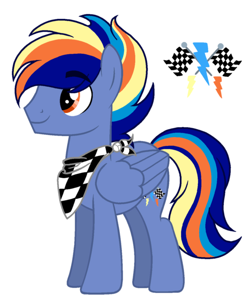 Size: 1199x1424 | Tagged: safe, artist:madlilon2051, derpibooru import, oc, unofficial characters only, pegasus, pony, base used, eyelashes, female, image, male, mare, neckerchief, offspring, parent:rainbow dash, parent:soarin', parents:soarindash, pegasus oc, png, reference sheet, simple background, solo, stallion, transparent background, wings