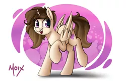Size: 5100x3300 | Tagged: safe, artist:supermoix, derpibooru import, oc, alicorn, pegasus, pony, unicorn, cute, folded wings, happy, image, looking back, open mouth, png, simple background, solo, wings