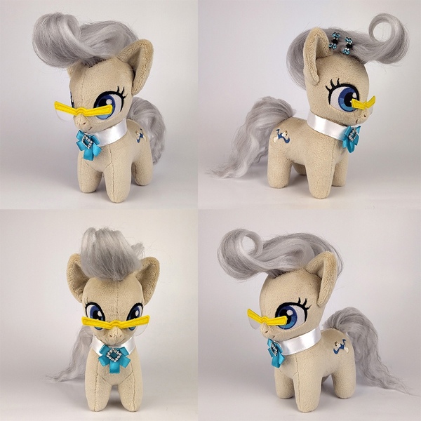 Size: 1000x1000 | Tagged: safe, artist:larsen toys, derpibooru import, mayor mare, earth pony, pony, chibi, craft, image, irl, jpeg, photo, plushie, pony plushie, solo