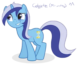 Size: 10000x8465 | Tagged: safe, artist:juniberries, derpibooru import, minuette, pony, unicorn, absurd resolution, female, image, mare, png, simple background, smiling, solo, transparent background, vector