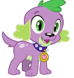 Size: 954x1002 | Tagged: safe, artist:ftvs-cm45, derpibooru import, edit, edited screencap, screencap, spike, spike the regular dog, dog, equestria girls, heart, image, male, not a vector, open mouth, png, simple background, solo, transparent background