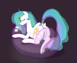 Size: 5061x4128 | Tagged: suggestive, artist:mizhisha, derpibooru import, princess celestia, alicorn, pony, balloon, balloon fetish, balloon riding, balloon sitting, both cutie marks, butt, dock, eyes closed, featureless crotch, female, fetish, image, kissing, mare, missing accessory, party balloon, png, rear view, redraw, shiny, simple background, solo, sparkles, sunbutt, tail, that pony sure does love balloons