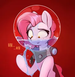 Size: 716x735 | Tagged: safe, artist:rexyseven, derpibooru import, oc, oc:koraru koi, unofficial characters only, merpony, pony, bubble helmet, image, png, solo