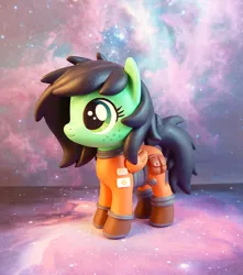 Size: 750x850 | Tagged: safe, artist:krowzivitch, derpibooru import, oc, oc:anonfilly, pony, female, figurine, filly, image, irl, jpeg, photo, solo, spacesuit