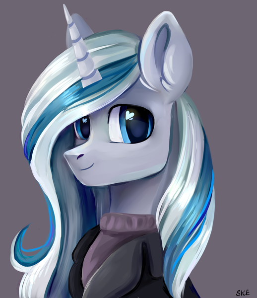 Size: 1900x2200 | Tagged: safe, artist:ske, derpibooru import, oc, unofficial characters only, pony, unicorn, bust, cap, gift art, hat, image, png, portrait, solo, version