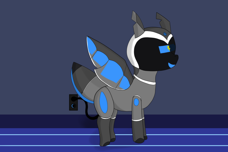 Size: 6000x4000 | Tagged: safe, artist:eminent entropy, derpibooru import, oc, oc:amika, unofficial characters only, original species, plane pony, pony, background, charging, image, outlet, plane, png, power cord, room, solo