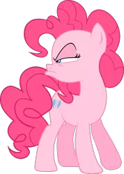 Size: 1877x2629 | Tagged: safe, artist:kehrminator, derpibooru import, pinkie pie, earth pony, pony, season 5, the cutie map, angry, female, image, png, simple background, transparent background, vector