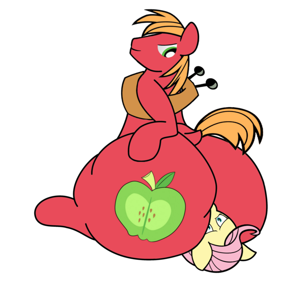 Size: 2977x2976 | Tagged: suggestive, artist:rozyfly10, artist:solardoodles, derpibooru import, edit, big macintosh, fluttershy, earth pony, pegasus, apple family member, butt, faceful of ass, facesitting, female, femsub, flutterseat, fluttershy is not amused, fluttersub, huge butt, image, impossibly large butt, large butt, looking down, male, maledom, male facesitting, not shipping, png, prize on the eyes, resting, simple background, sitting, sitting on, sitting on person, sitting on pony, smiling, submissive, the ass was fat, these aren't my glasses, unamused