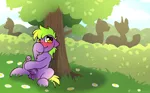 Size: 2427x1503 | Tagged: explicit, artist:cornelia_nelson, derpibooru import, earth pony, pony, blushing, image, masturbation, png, public, solo