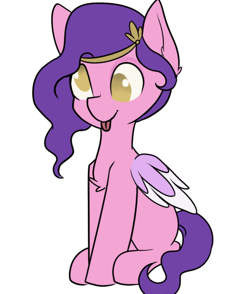 Size: 1139x1420 | Tagged: safe, artist:dumbwoofer, derpibooru import, pipp petals, pegasus, pony, my little pony: a new generation, derp, female, g5, image, mare, png, silly, simple background, solo, tongue out, transparent background