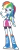 Size: 262x699 | Tagged: safe, official, rainbow dash, equestria girls, become an equestria girl, boots, bracelet, clothes, dreamworks face, eqg promo pose set, flash game, image, jacket, jewelry, official art, png, rainbow socks, shoes, simple background, skirt, socks, solo, striped socks, transparent background