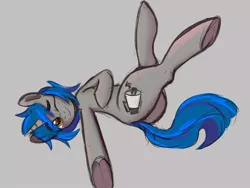 Size: 1378x1035 | Tagged: safe, artist:shoetasia, derpibooru import, oc, oc:homage, unofficial characters only, pony, unicorn, fallout equestria, butt, image, jpeg, lying down, on back, plot, simple background, solo, underhoof
