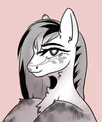 Size: 3000x3600 | Tagged: safe, artist:axidemythe, derpibooru import, oc, pegasus, bust, image, looking at you, png, portrait, raffle prize, sketch, solo