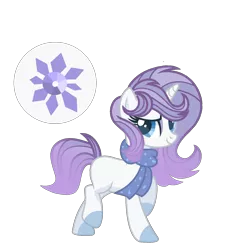 Size: 1719x1806 | Tagged: safe, artist:just-silvushka, derpibooru import, oc, unofficial characters only, pony, unicorn, clothes, colored hooves, eyelashes, female, horn, image, mare, parent:double diamond, parent:rarity, png, scarf, simple background, smiling, solo, transparent background, unicorn oc