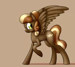 Size: 1280x1137 | Tagged: safe, artist:donkeyhotey, derpibooru import, oc, oc:skydancer, pegasus, female, image, jpeg, looking back, pegasus oc, solo, teenager, wings