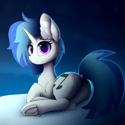 Size: 1920x1920 | Tagged: safe, alternate version, artist:alexbefest, derpibooru import, vinyl scratch, cute, fluffy, frog (hoof), hooves, image, jpeg, looking at you, smiling, smiling at you, solo, underhoof