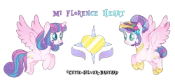 Size: 3200x1475 | Tagged: safe, artist:just-silvushka, derpibooru import, princess flurry heart, alicorn, pony, base used, duo, female, hair bun, hoof shoes, image, mare, older, older flurry heart, png, reference sheet, simple background, transparent background
