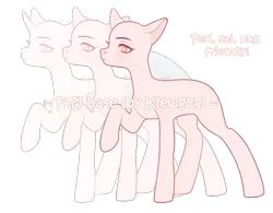 Size: 1235x962 | Tagged: safe, artist:klewgcg, derpibooru import, oc, unofficial characters only, earth pony, pony, bald, base, earth pony oc, image, png, raised hoof, simple background, transparent background
