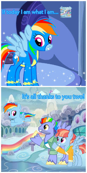 Size: 1280x2541 | Tagged: safe, artist:mlplary6, derpibooru import, bow hothoof, rainbow dash, windy whistles, pegasus, pony, clothes, comic, female, image, jpeg, male, uniform, wonderbolts uniform