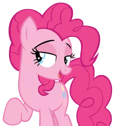 Size: 6557x7226 | Tagged: safe, artist:andoanimalia, derpibooru import, pinkie pie, earth pony, 28 pranks later, female, image, png, simple background, solo, transparent background, vector