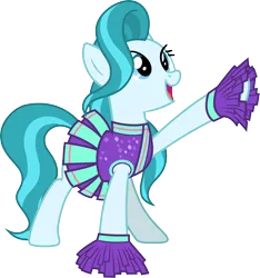 Size: 3000x3201 | Tagged: safe, artist:cloudyglow, derpibooru import, lighthoof, earth pony, pony, 2 4 6 greaaat, cheerleader, cheerleader outfit, clothes, image, png, solo, vector