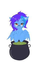 Size: 5000x8000 | Tagged: safe, alternate version, artist:lunar froxy, derpibooru import, oc, oc:angley, unofficial characters only, pegasus, pony, chest fluff, commission, cute, ear fluff, female, glasses, image, looking at you, mare, png, simple background, solo, transparent background, wings, ych result