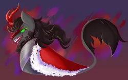 Size: 1280x805 | Tagged: safe, artist:blackbloodstone, derpibooru import, king sombra, kirin, image, jpeg