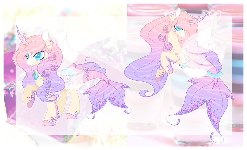 Size: 3000x1821 | Tagged: safe, artist:w-olfsbane, derpibooru import, oc, unofficial characters only, merpony, pony, seapony (g4), unicorn, adoptable, blue eyes, dorsal fin, female, fins, fish tail, flowing mane, flowing tail, horn, image, png, seaponified, simple background, smiling, solo, species swap, tail, transparent background