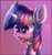 Size: 1282x1377 | Tagged: suggestive, artist:atlas-66, derpibooru import, twilight sparkle, pony, unicorn, ballgag, bdsm, blushing, bondage, bust, collar, cutie mark accessory, cutie mark collar, ear fluff, female, gag, gradient background, heart, horn, horn ring, image, jewelry, magic suppression, mare, png, ring, solo, unicorn twilight