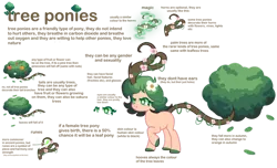 Size: 1280x780 | Tagged: safe, artist:soiar-deityyt, derpibooru import, oc, unofficial characters only, original species, plant pony, tree pony, image, leaves, plant, png, simple background, solo, transparent background, tree