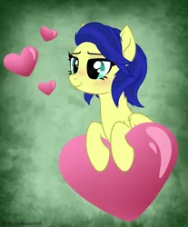 Size: 2605x3145 | Tagged: safe, artist:108-zeroforce, artist:starshade, derpibooru import, oc, oc:nova, unofficial characters only, pegasus, pony, base used, commission, female, gradient background, heart, heart eyes, image, mare, png, solo, tail, wingding eyes, ych result