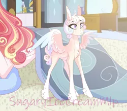 Size: 1280x1119 | Tagged: safe, artist:sugaryicecreammlp, derpibooru import, oc, oc:lovely heart, unofficial characters only, pegasus, pony, eye clipping through hair, eyebrows, eyebrows visible through hair, female, filly, image, jpeg, pegasus oc, solo, wings