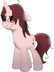 Size: 1924x2571 | Tagged: safe, artist:lincolnbrewsterfan, derpibooru import, oc, oc:report, ponified, unofficial characters only, pony, unicorn, derpibooru, my little pony: the movie, .svg available, cigarette, derpibooru exclusive, derpibooru ponified, determined smile, female, image, looking up, mare, messy mane, meta, movie accurate, png, simple background, smiling, smoke, smoking, solo, transparent background, vector