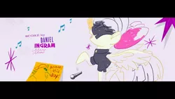 Size: 1920x1080 | Tagged: safe, derpibooru import, official, screencap, boyle, songbird serenade, parrot pirates, my little pony: the movie, claus studios, concept art, credits, daniel ingram, image, jpeg, mic drop, microphone, pirate, stars, wip