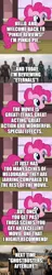 Size: 500x2593 | Tagged: safe, derpibooru import, edit, edited screencap, screencap, pinkie pie, comic:pinkie reviews, comic, ghostbusters, image, marvel cinematic universe, movie review, png, screencap comic