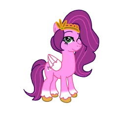 Size: 3024x3024 | Tagged: safe, artist:omegaridersangou, derpibooru import, pipp petals, my little pony: a new generation, g4, g5, g5 to g4, image, png, solo