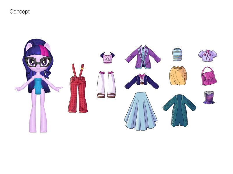 Size: 2134x1600 | Tagged: safe, artist:anabell chu chuntu, official, sci-twi, twilight sparkle, equestria girls, equestria girls series, accessories, clothes, concept art, doll, fashion squad, image, jpeg, simple background, toy, underwear, white background