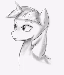 Size: 3000x3500 | Tagged: safe, artist:hurb, derpibooru import, twilight sparkle, pony, doodle, female, image, png, sketch, solo