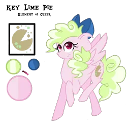 Size: 1446x1406 | Tagged: safe, artist:gallantserver, derpibooru import, oc, oc:key lime pie, pegasus, pony, female, image, mare, offspring, parent:cheese sandwich, parent:pinkie pie, parents:cheesepie, png, simple background, solo, transparent background