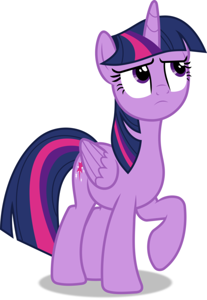 Size: 3945x5700 | Tagged: safe, artist:t.s. lightner, derpibooru import, twilight sparkle, twilight sparkle (alicorn), alicorn, pony, .svg available, female, folded wings, high res, horn, image, mare, multicolored mane, multicolored tail, png, purple eyes, raised hoof, shadow, simple background, solo, standing, tail, transparent background, vector, wings