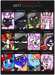 Size: 1000x1357 | Tagged: safe, artist:tranzmuteproductions, derpibooru import, rainbow dash, oc, oc:lightning bliss, oc:tranzmute, anthro, bat pony, pony, rabbit, unicorn, :p, animal, anthro with ponies, bandaid, bat pony oc, bat wings, blushing, clown, female, glasses, goggles, grumpy, horn, image, male, mare, one eye closed, png, red nose, smiling, smirk, stallion, tongue out, unicorn oc, wings, wink