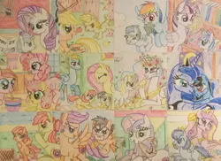 Size: 2871x2088 | Tagged: safe, artist:gibina4ever, derpibooru import, apple bloom, applejack, fluttershy, pinkie pie, princess cadance, princess celestia, princess luna, rainbow dash, rarity, scootaloo, spike, sweetie belle, twilight sparkle, zephyr breeze, oc, oc:apple fang, oc:ballerina, oc:kingston, oc:medita, oc:melody, oc:partycake, oc:prince knight shield, oc:prince phantom, oc:prince sparkle, oc:princess blossom, oc:rocko, oc:sweet berries, oc:symphony, oc:wind flash, alicorn, dracony, dragon, hybrid, adopted offspring, alicorn oc, cutie mark crusaders, horn, image, implied octavia, interspecies offspring, jpeg, mane six, next generation, offspring, older, older apple bloom, older cmc, older scootaloo, older spike, older sweetie belle, parent:apple bloom, parent:applejack, parent:button mash, parent:cheese sandwich, parent:discord, parent:fancypants, parent:flash sentry, parent:fluttershy, parent:king sombra, parent:pinkie pie, parent:princess cadance, parent:princess celestia, parent:princess luna, parent:rainbow dash, parent:rarity, parent:rumble, parents:applespike, parents:cheesepie, parent:scootaloo, parents:discoshy, parents:flashlight, parent:shining armor, parent:soarin', parent:spike, parents:raripants, parents:rumbloo, parents:shiningcadance, parents:soarindash, parents:sweetiemash, parents:tenderbloom, parent:sweetie belle, parents:zephyrhugger, parent:tender taps, parent:tree hugger, parent:twilight sparkle, parent:zephyr breeze, traditional art, wings